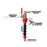 Maxbell Water Filling Device Sprinkler Nozzle Dust Remover System for Plant Watering 5m Hose