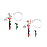Maxbell Water Filling Device Sprinkler Nozzle Dust Remover System for Plant Watering 5m Hose