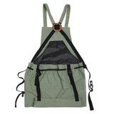 Maxbell Garden Apron Multifunction garden Apron Picked Apron Gardening Apron Green