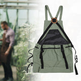 Maxbell Garden Apron Multifunction garden Apron Picked Apron Gardening Apron Green