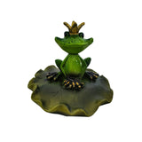 Maxbell Resin Floating Frogs Water Floating Frog Ornament for Home Garden Pond Green