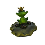 Maxbell Resin Floating Frogs Water Floating Frog Ornament for Home Garden Pond Green