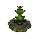 Maxbell Resin Floating Frogs Water Floating Frog Ornament for Home Garden Pond Green