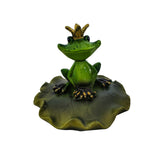 Maxbell Resin Floating Frogs Water Floating Frog Ornament for Home Garden Pond Green