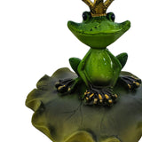 Maxbell Resin Floating Frogs Water Floating Frog Ornament for Home Garden Pond Green