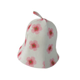 Maxbell Felt Sauna Hat Men Bath Accessories Sauna Banya Hat for SPA Bathing Bathroom Flowers