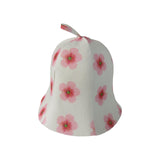 Maxbell Felt Sauna Hat Men Bath Accessories Sauna Banya Hat for SPA Bathing Bathroom Flowers