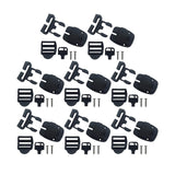Maxbell SPA Tub Cover Clips Tub Keys Latch Locks Portable SPA Cover Clips Replacement 8pcs