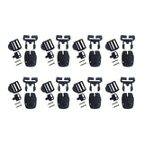 Maxbell SPA Tub Cover Clips Tub Keys Latch Locks Portable SPA Cover Clips Replacement 8pcs