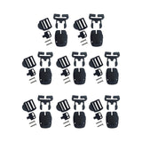 Maxbell SPA Tub Cover Clips Tub Keys Latch Locks Portable SPA Cover Clips Replacement 8pcs