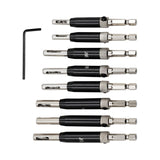 Maxbell 8Pcs Woodworking Tools Hinge drill bit for Woodworking Hinges Professionals