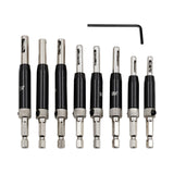 Maxbell 8Pcs Woodworking Tools Hinge drill bit for Woodworking Hinges Professionals