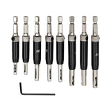 Maxbell 8Pcs Woodworking Tools Hinge drill bit for Woodworking Hinges Professionals
