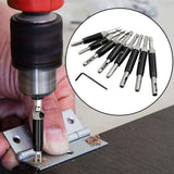 Maxbell 8Pcs Woodworking Tools Hinge drill bit for Woodworking Hinges Professionals