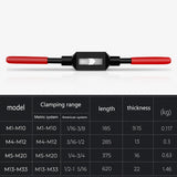 Maxbell Tap Wrench Tool Steel Reamer Tap Wrench for M4-m12 M5-m20 Repair Accessories M3-M10