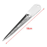 Maxbell Weaving Tool Metal Crochet for Chair Basket Rattan Chair Furniture Auxiliary Argent