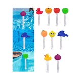 Maxbell Floating Water Thermometer Thermometer for Bath Indoor Outdoor Swimming Pool Flamingo