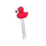 Maxbell Floating Water Thermometer Thermometer for Bath Indoor Outdoor Swimming Pool Flamingo