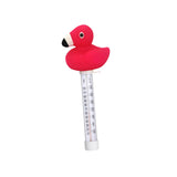 Maxbell Floating Water Thermometer Thermometer for Bath Indoor Outdoor Swimming Pool Flamingo