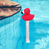 Maxbell Floating Water Thermometer Thermometer for Bath Indoor Outdoor Swimming Pool Flamingo