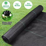 Maxbell Garden Weed Barrier Fabric Weed Control Garden Cloth for Yard Garden Farming 500cm