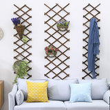 Maxbell Hanging Wooden Planter Trellis Frame Plant Support for Patio Indoor Backyard
