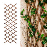 Maxbell Hanging Wooden Planter Trellis Frame Plant Support for Patio Indoor Backyard