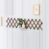Maxbell Hanging Wooden Planter Trellis Frame Plant Support for Patio Indoor Backyard
