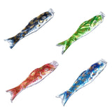 Maxbell 4 Pieces Japanese Windsock Carp Flags Fish Flag for Home Sushi Bar Restaurant 70cm