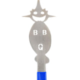 Maxbell Barbecue Fork Multipurpose Grill Utensils for Barbecue Family Gathering Home boy blue