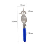 Maxbell Barbecue Fork Multipurpose Grill Utensils for Barbecue Family Gathering Home boy blue