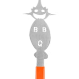 Maxbell Barbecue Fork Multipurpose Grill Utensils for Barbecue Family Gathering Home boy orange