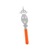 Maxbell Barbecue Fork Multipurpose Grill Utensils for Barbecue Family Gathering Home boy orange