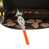 Maxbell Barbecue Fork Multipurpose Grill Utensils for Barbecue Family Gathering Home boy orange