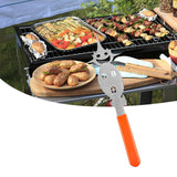 Maxbell Barbecue Fork Multipurpose Grill Utensils for Barbecue Family Gathering Home boy orange