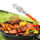 Maxbell Barbecue Fork Multipurpose Grill Utensils for Barbecue Family Gathering Home boy orange