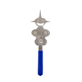 Maxbell Barbecue Fork Multipurpose Grill Utensils for Barbecue Family Gathering Home girl blue