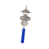 Maxbell Barbecue Fork Multipurpose Grill Utensils for Barbecue Family Gathering Home girl blue