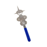 Maxbell Barbecue Fork Multipurpose Grill Utensils for Barbecue Family Gathering Home girl blue