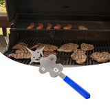 Maxbell Barbecue Fork Multipurpose Grill Utensils for Barbecue Family Gathering Home girl blue