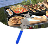 Maxbell Barbecue Fork Multipurpose Grill Utensils for Barbecue Family Gathering Home girl blue