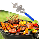 Maxbell Barbecue Fork Multipurpose Grill Utensils for Barbecue Family Gathering Home girl blue