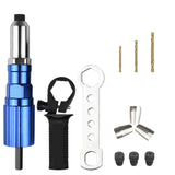 Maxbell Electric Rivet Adapter Cordless Handy Upgrade Accessory Attachment for Pipes with 3 nut
