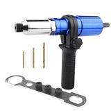 Maxbell Electric Rivet Adapter Cordless Handy Upgrade Accessory Attachment for Pipes with 3 nut