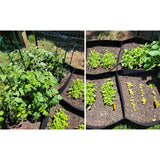 Maxbell Plant Grow Bag Large Vegetable Planting Pot for Rooftop Back Porch Gardening 180x90x30cm 8 pocket