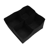 Maxbell Plant Grow Bag Large Vegetable Planting Pot for Rooftop Back Porch Gardening 60x60x30cm 4 pocket