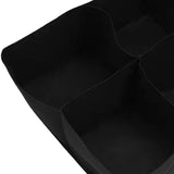 Maxbell Plant Grow Bag Large Vegetable Planting Pot for Rooftop Back Porch Gardening 60x60x30cm 4 pocket