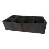 Maxbell Plant Grow Bag Large Vegetable Planting Pot for Rooftop Back Porch Gardening 120x60x30cm 8 pocket