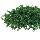 Maxbell 100x Trellis Clips Vegetables Tomatoes Vine Clips for Garden Climbing Plants Green
