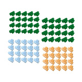 Maxbell 20 Pieces Greenhouse Film Clamps Shading film Netting for Farming Fixing green 8mm